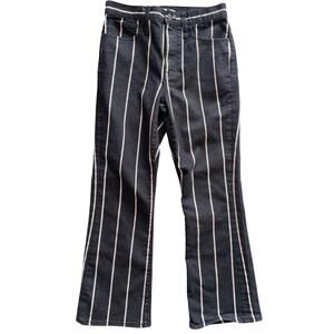 Madewell Cali Demi Bootcut Striped Jean. 26